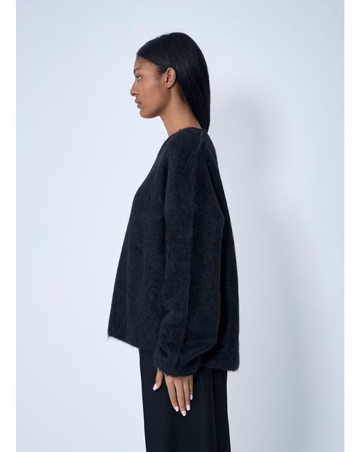 Totême Blue Boxy Sweater