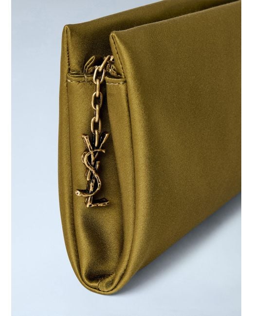 Saint Laurent Blue Evening Clutch