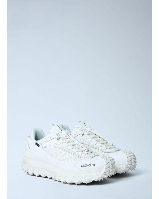 Moncler White Trailgrip Gtx Sneakers for men