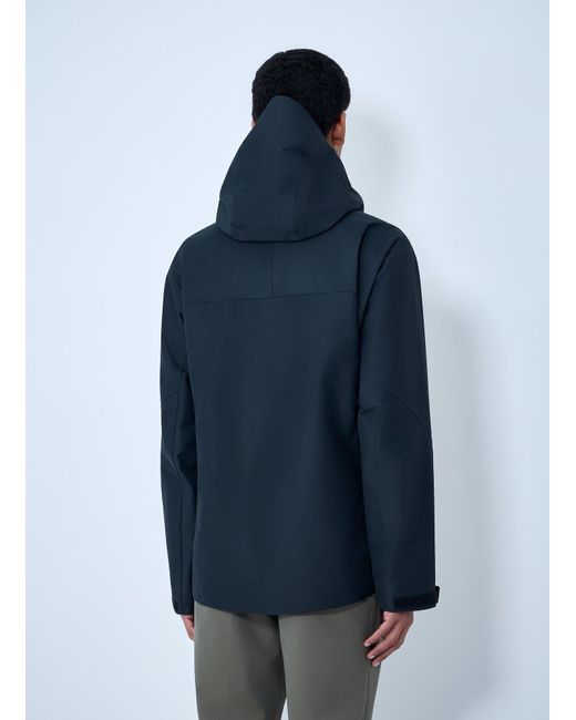Prada Blue Technical Bomber Jacket for men