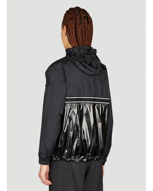 Moncler Black Komoe Rain Jacket