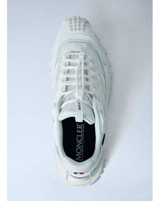Moncler White Trailgrip Gtx Sneakers for men