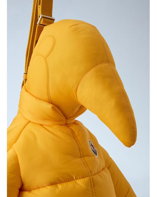 Moncler Metallic Monduck Padded Crossbody Bag for men