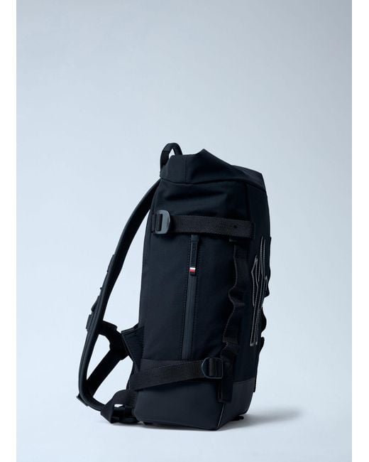 Moncler Blue Logo Motif Backpack for men