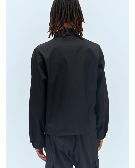 Prada Blue Re-Nylon Blouson Jacket for men