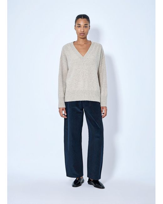 Rohe White Classic Mouliné Jumper