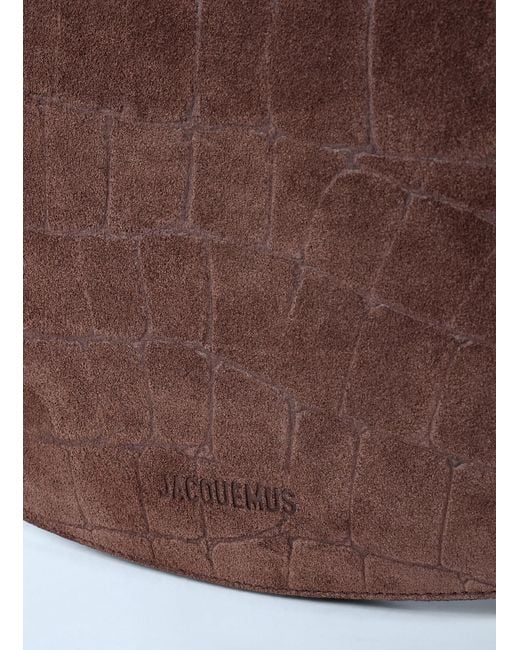 Jacquemus Brown Le Calisso Round Shoulder Bag