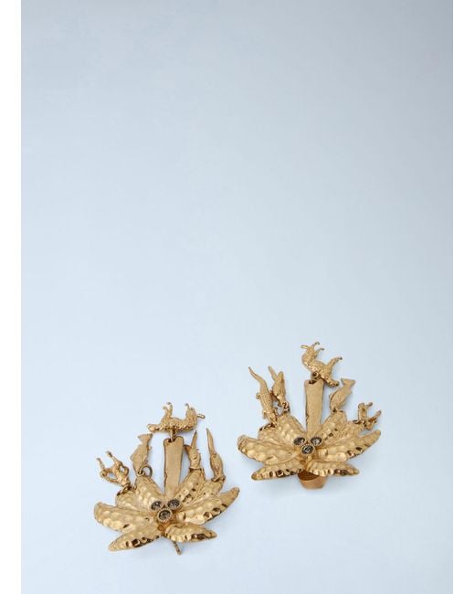 Jacquemus Blue Les Boucles Palmier Earrings