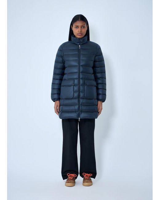 Moncler Blue Genet Long Coat