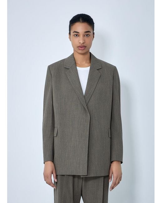 The Row Gray Devlin Blazer