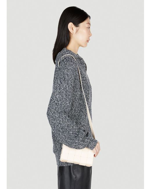 Bottega Veneta Natural Small Cassette Shoulder Bag