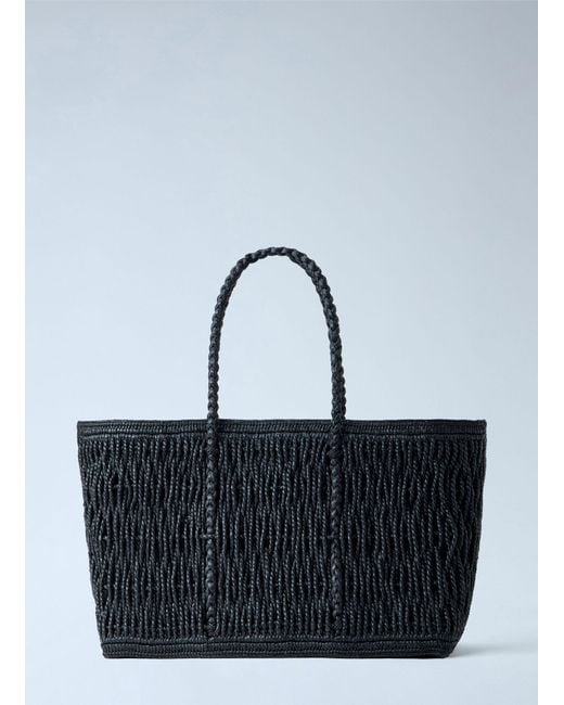 The Row Blue Georgica Tote Bag