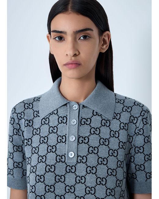 Gucci Blue Polo Mini Dress