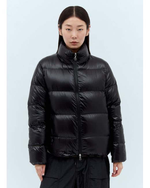 Moncler Gray Abbadia Short Down Jacket