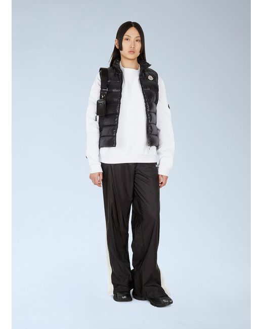 Moncler Black Ghany Sleeveless Jacket