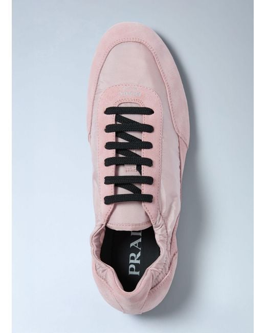 Prada Pink Sneakers