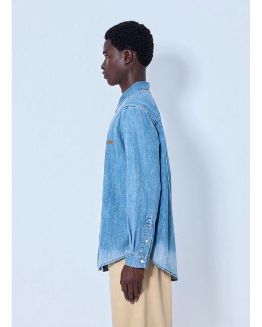 Miu Miu Blue Chambray Shirt