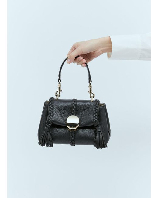 Chloé Black Penelope Small Soft Shoulder Bag