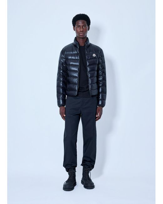 Moncler Blue Sergesta Packable Short Down Jacket for men