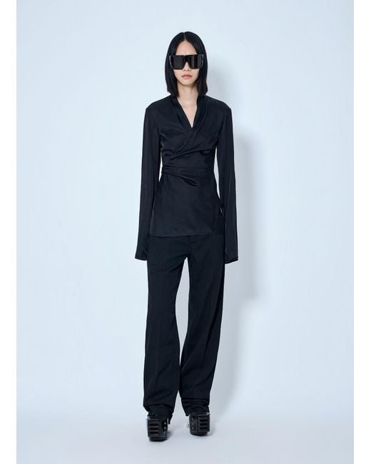 Rick Owens Blue Geth Jeans