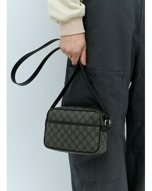 Gucci Gray Mann Crossbody Bags One Size for men