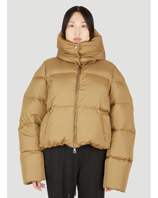 Sportmax Natural Marcia Puffer Jacket