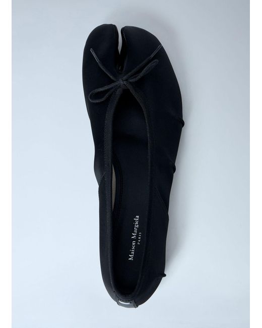 Maison Margiela Black Tabi Ballerina Shoes