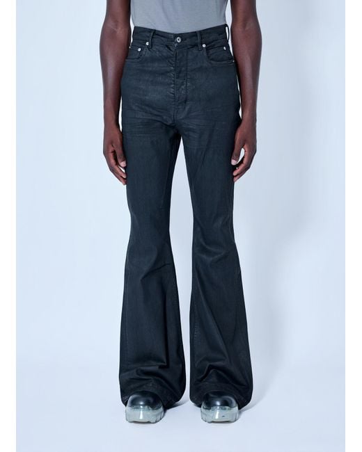 Rick Owens Blue Bolan Bootcut Jeans for men