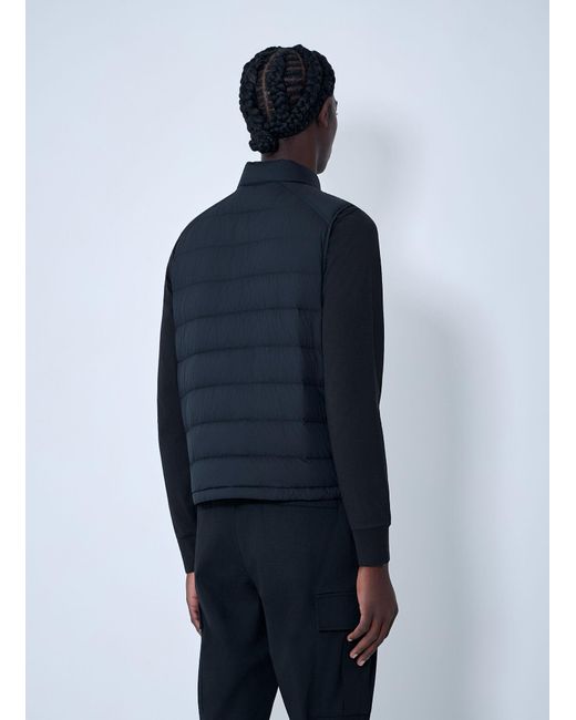 Moncler Blue Barthe Gilet for men