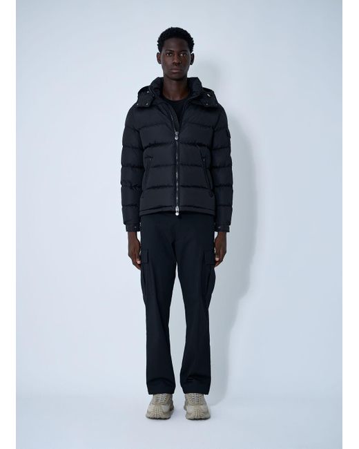 Moncler Blue Maya Short Down Jacket for men
