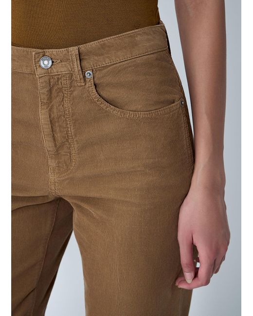 Saint Laurent Brown Clyde Corduroy Pants