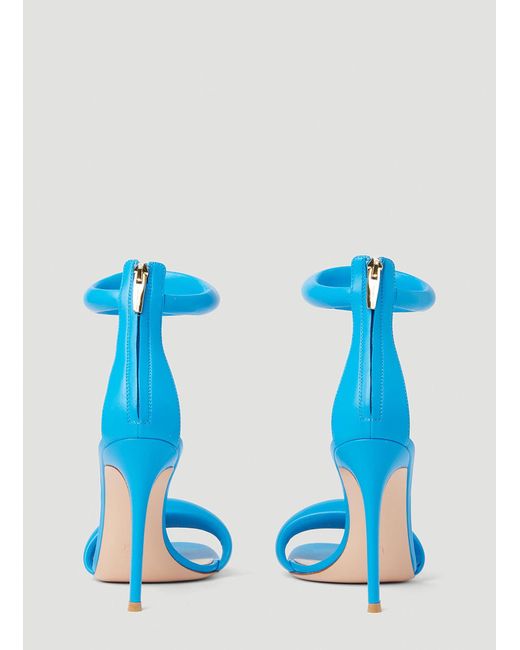 Gianvito Rossi Bijoux High Heel Sandals in Blue | Lyst