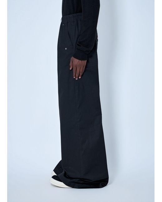 Rick Owens Blue Wide Bela Pants for men