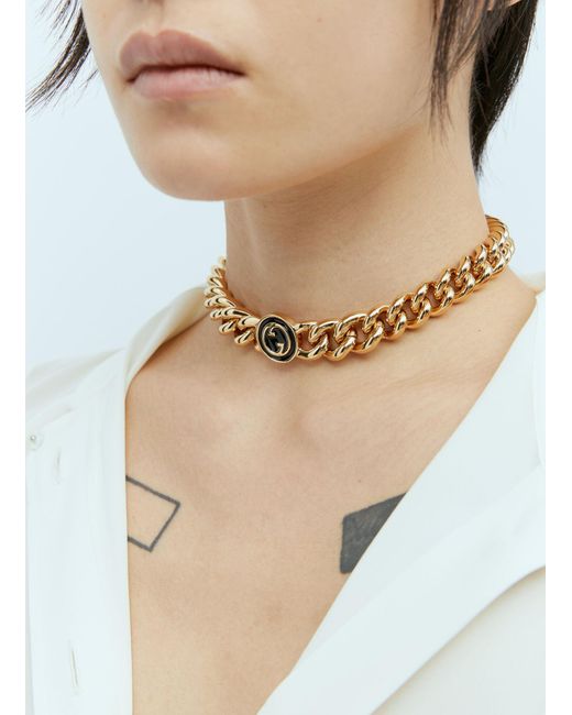 Gucci Natural Blondie Chain Necklace