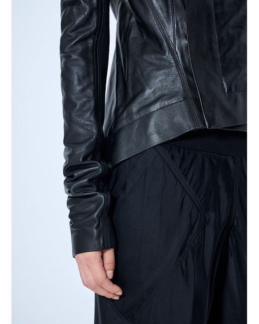 Rick Owens Blue Naska Biker Jacket