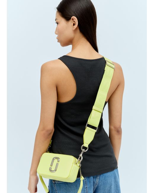 Marc Jacobs Yellow The Utility Snapshot Shoulder Bag