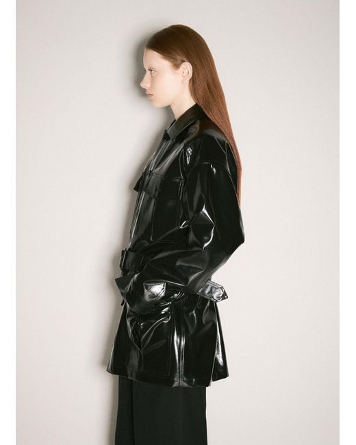 Saint Laurent Black Saharienne Jacket