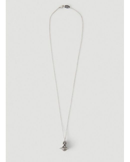 Vivienne Westwood Metallic Salomon Pendant Necklace