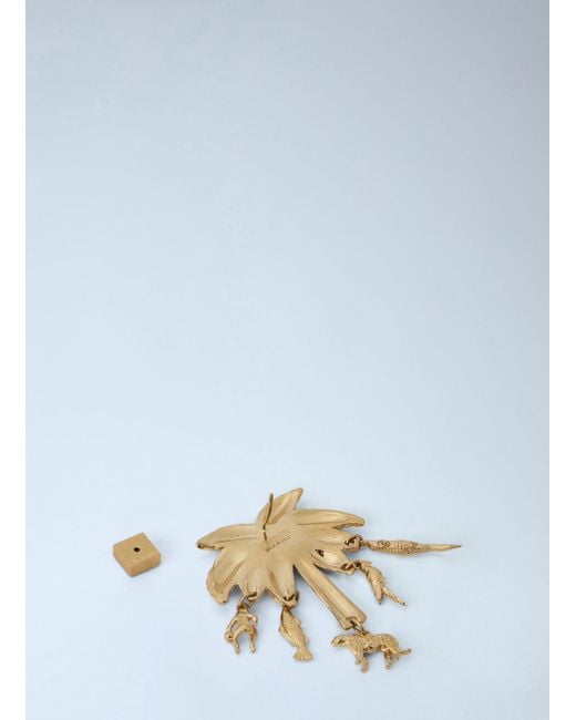 Jacquemus Blue Les Boucles Palmier Earrings