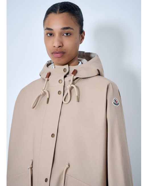 Moncler Natural Brunnera Long Parka