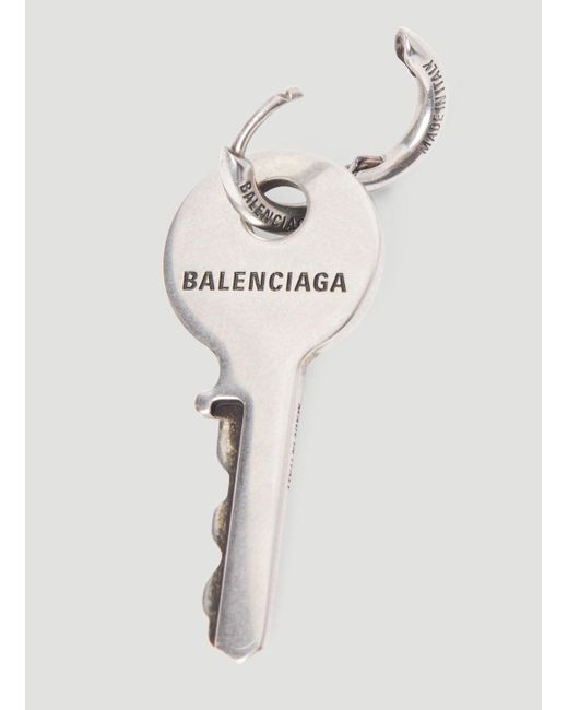 Balenciaga Natural Locker Earring