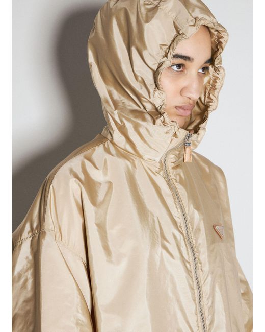 Prada Natural Light Re-nylon Raincoat