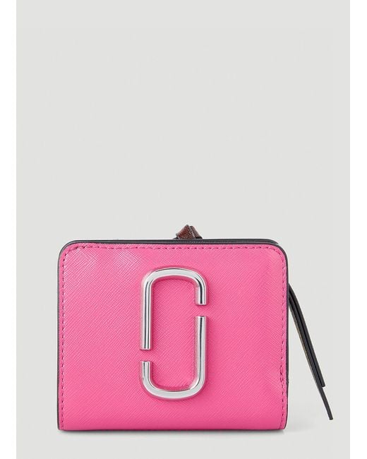 Marc Jacobs Snapshot Mini Compact Wallet in Pink Lyst