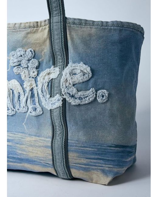 ERL Venice Tote Bag in Blue for Men | Lyst