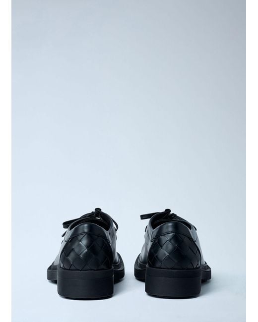 Bottega Veneta White Ben Lace-Up Shoes for men