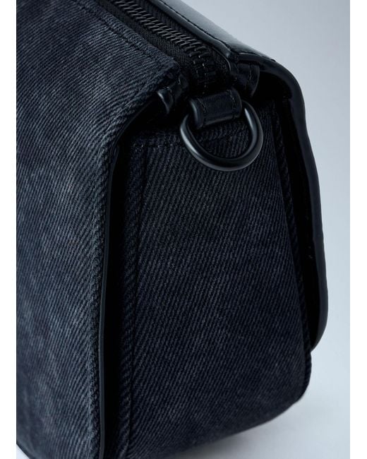 DIESEL Blue 1dr Camera Bag for men