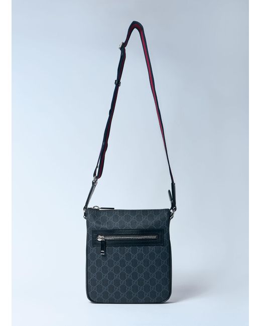 Gucci Blue Gg Crossbody Bag for men
