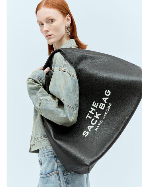 Marc Jacobs Gray The Xl Sack Shoulder Bag