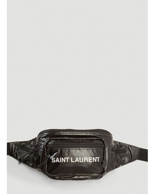 Saint Laurent Gray Nuxx Belt Bag for men