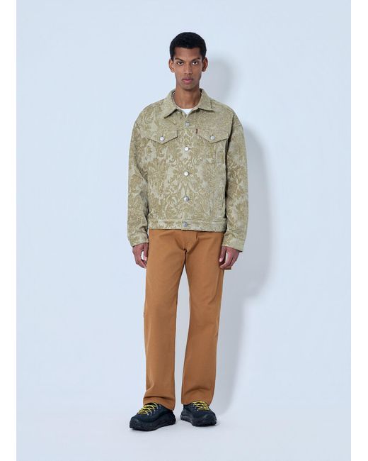 Junya Watanabe Natural Patterned Denim Jacket for men